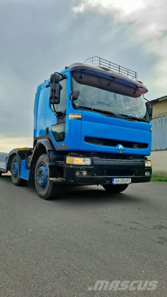 Renault Premium 340 Camions de transport de machines forestières