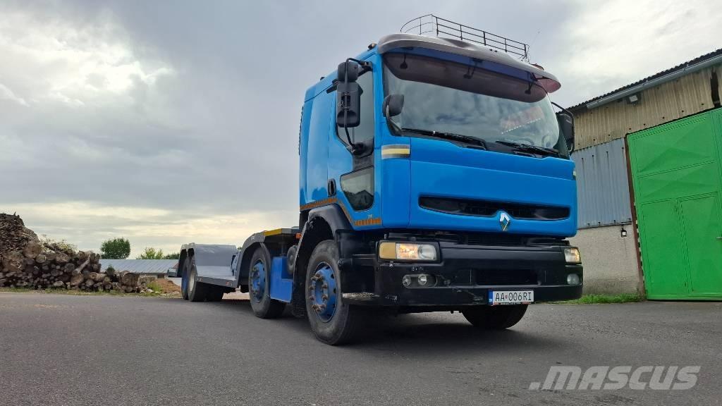 Renault Premium 340 Camions de transport de machines forestières