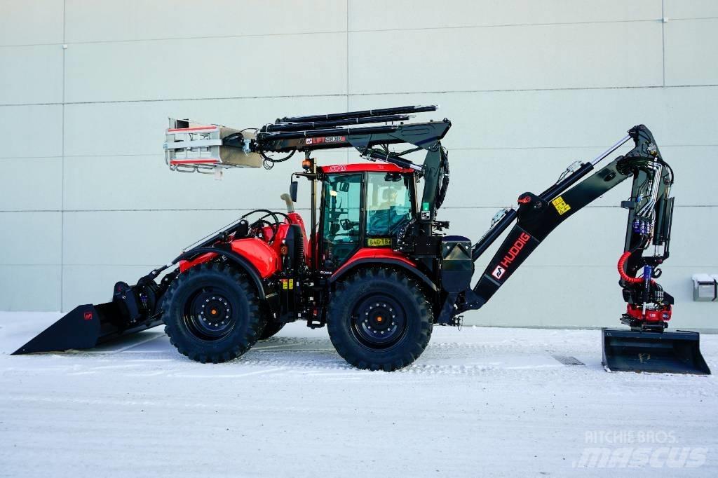 Huddig 1370 CABLE Tractopelle