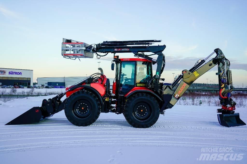 Huddig 1370 CABLE Tractopelle