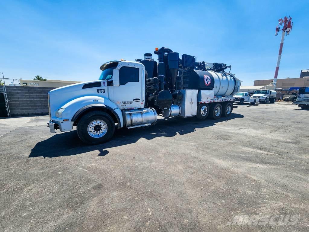 Kenworth T 880 Camion aspirateur, Hydrocureur