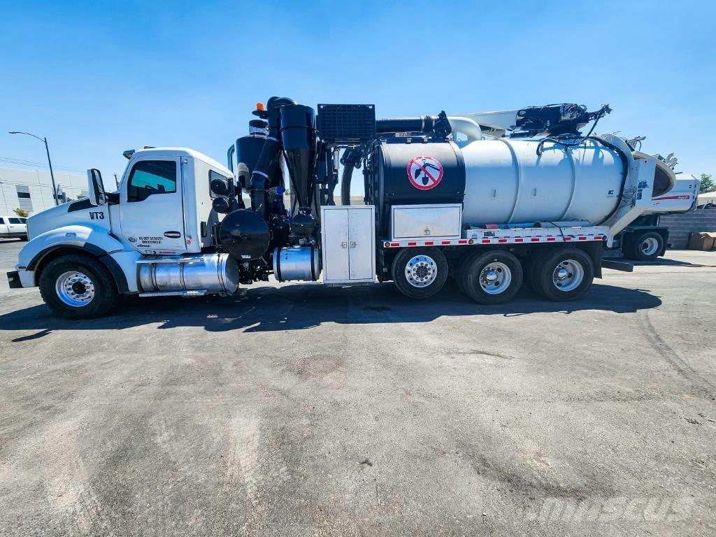 Kenworth T 880 Camion aspirateur, Hydrocureur