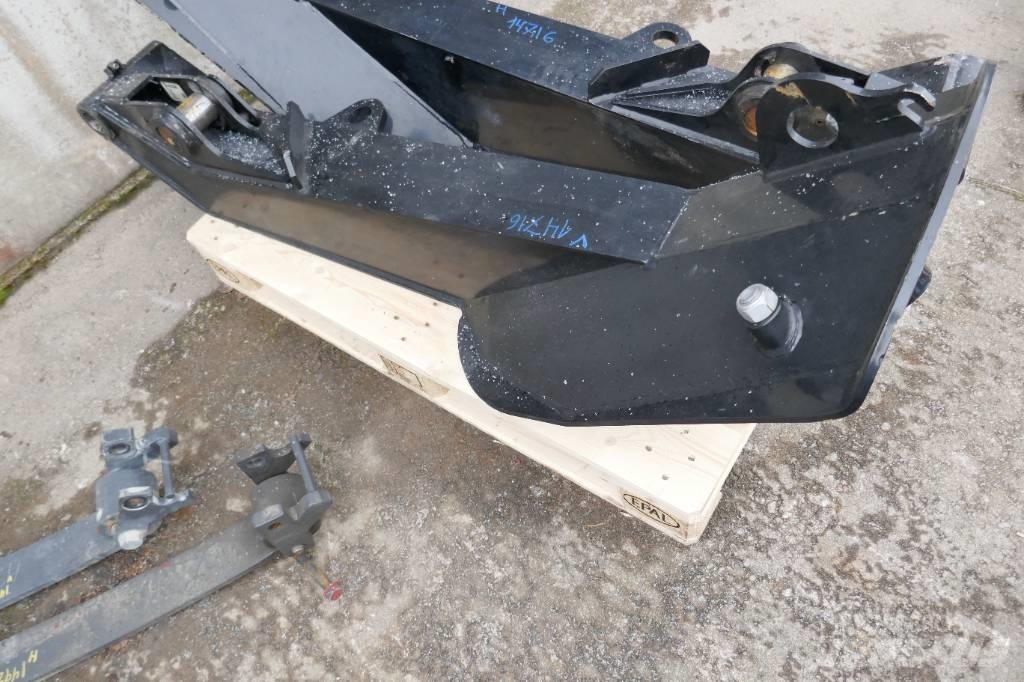  Stödben Huddig 1260E Châssis et suspension