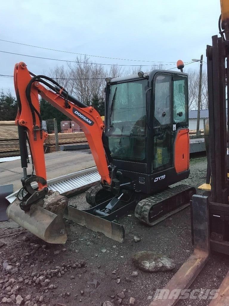 Doosan DX 19 Mini pelle < 7t