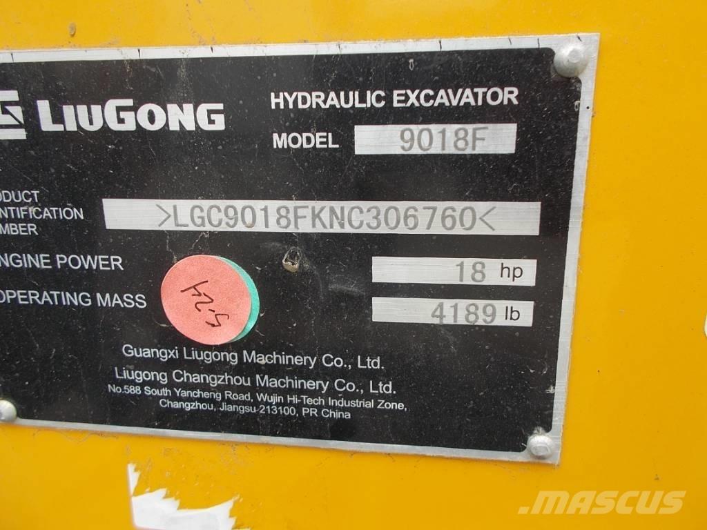 LiuGong 9018 F Mini pelle < 7t