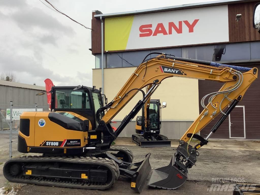 Sany SY80U Mini pelle 7t-12t