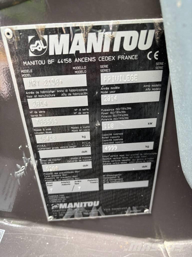 Manitou MRT 2140+ Chariot télescopique