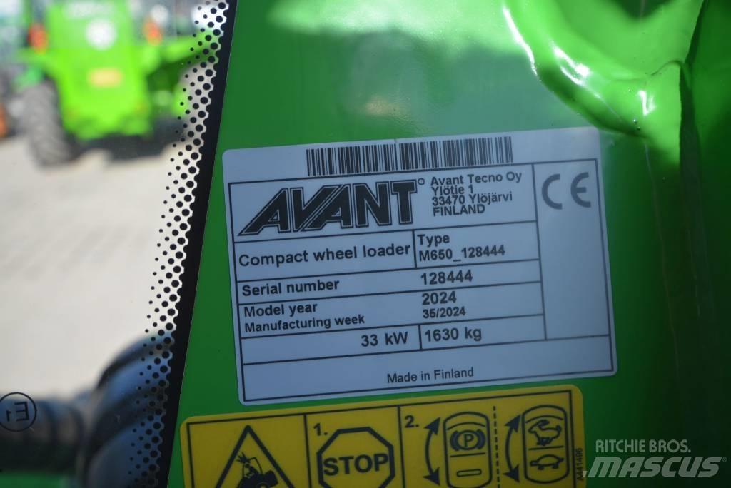 Avant 650 i Mini chargeuse