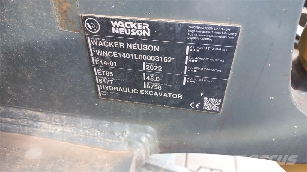 Wacker Neuson ET65 Pelle sur chenilles