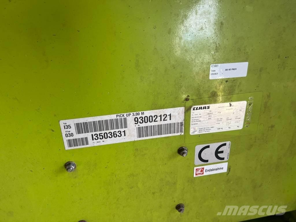CLAAS PU 300 HD Autres matériels de fenaison