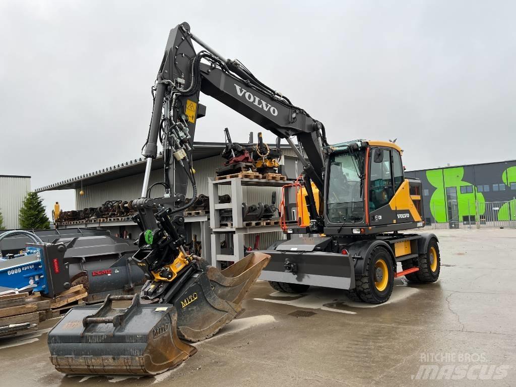Volvo EWR150E Pelle sur pneus