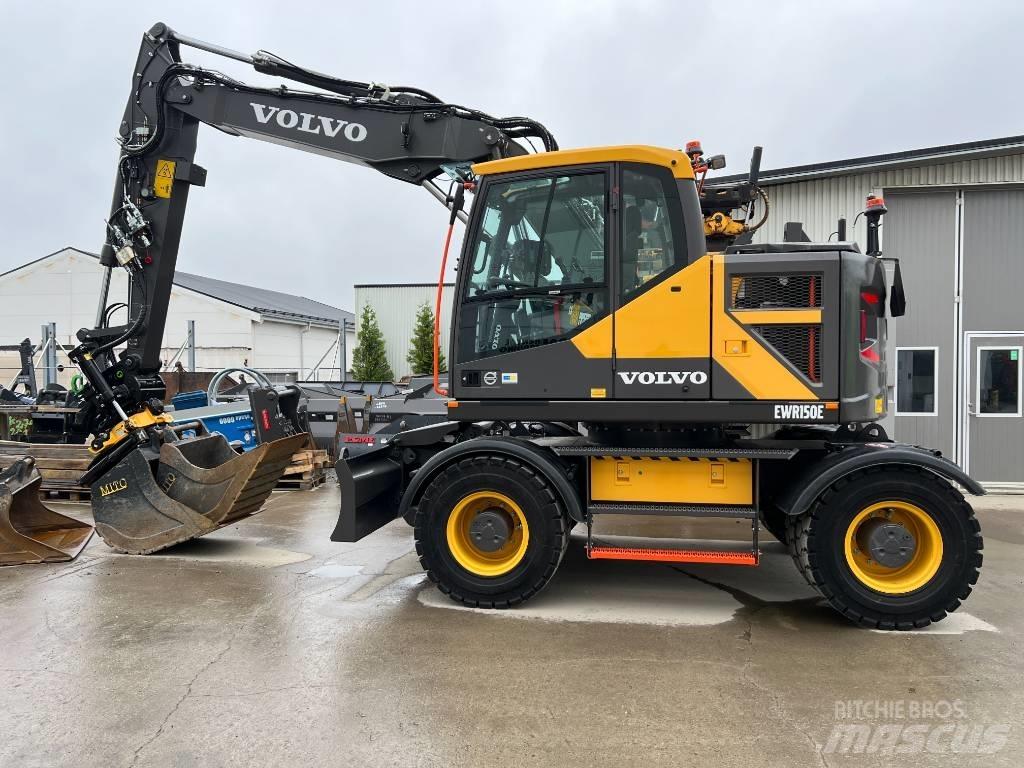 Volvo EWR150E Pelle sur pneus