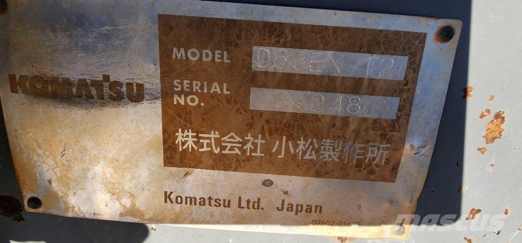 Komatsu D 65 EX 12 Bouteurs sur chenilles