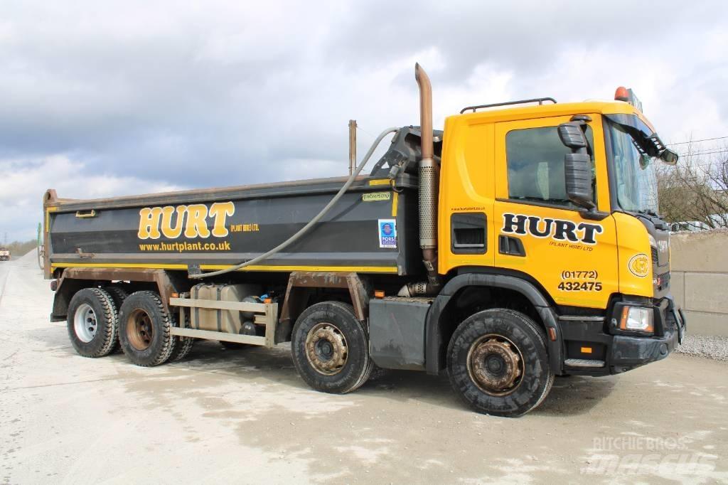 Scania 410 XT Camion benne