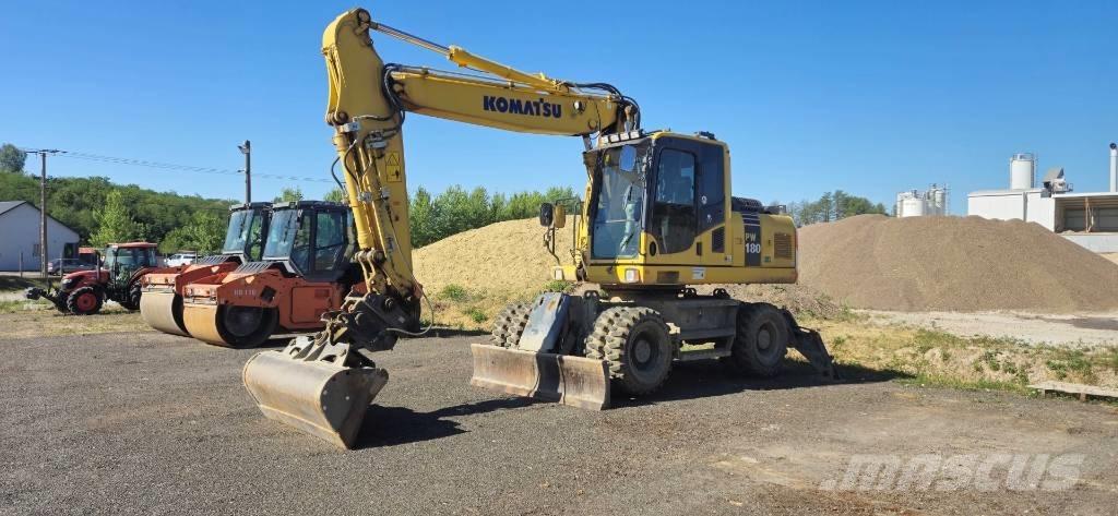 Komatsu PW 180-7EO Pelle sur pneus