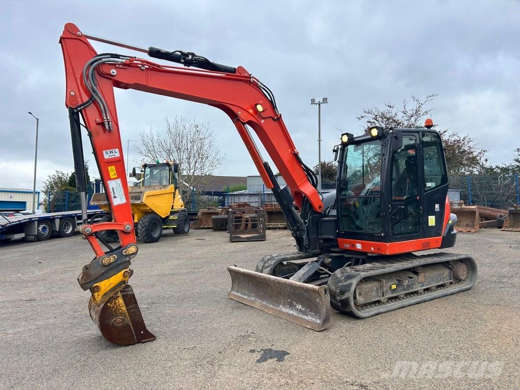 Kubota KX080-4 Mini pelle 7t-12t
