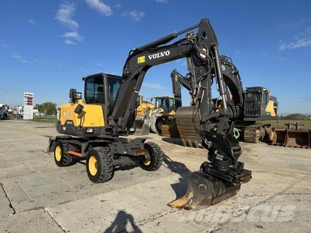 Volvo EW60E Pelle sur pneus