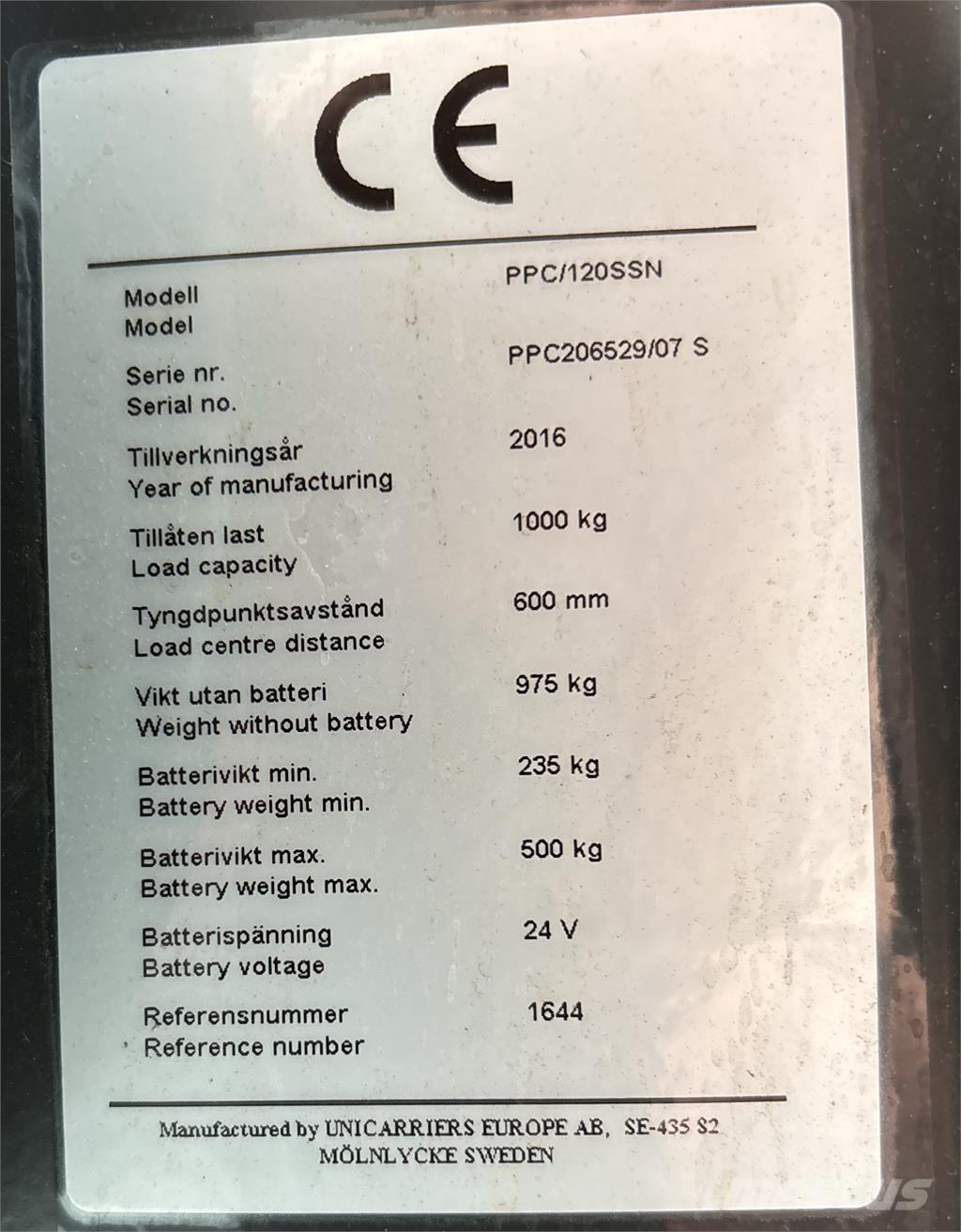 Atlet PPC120 Préparateur de commande au sol