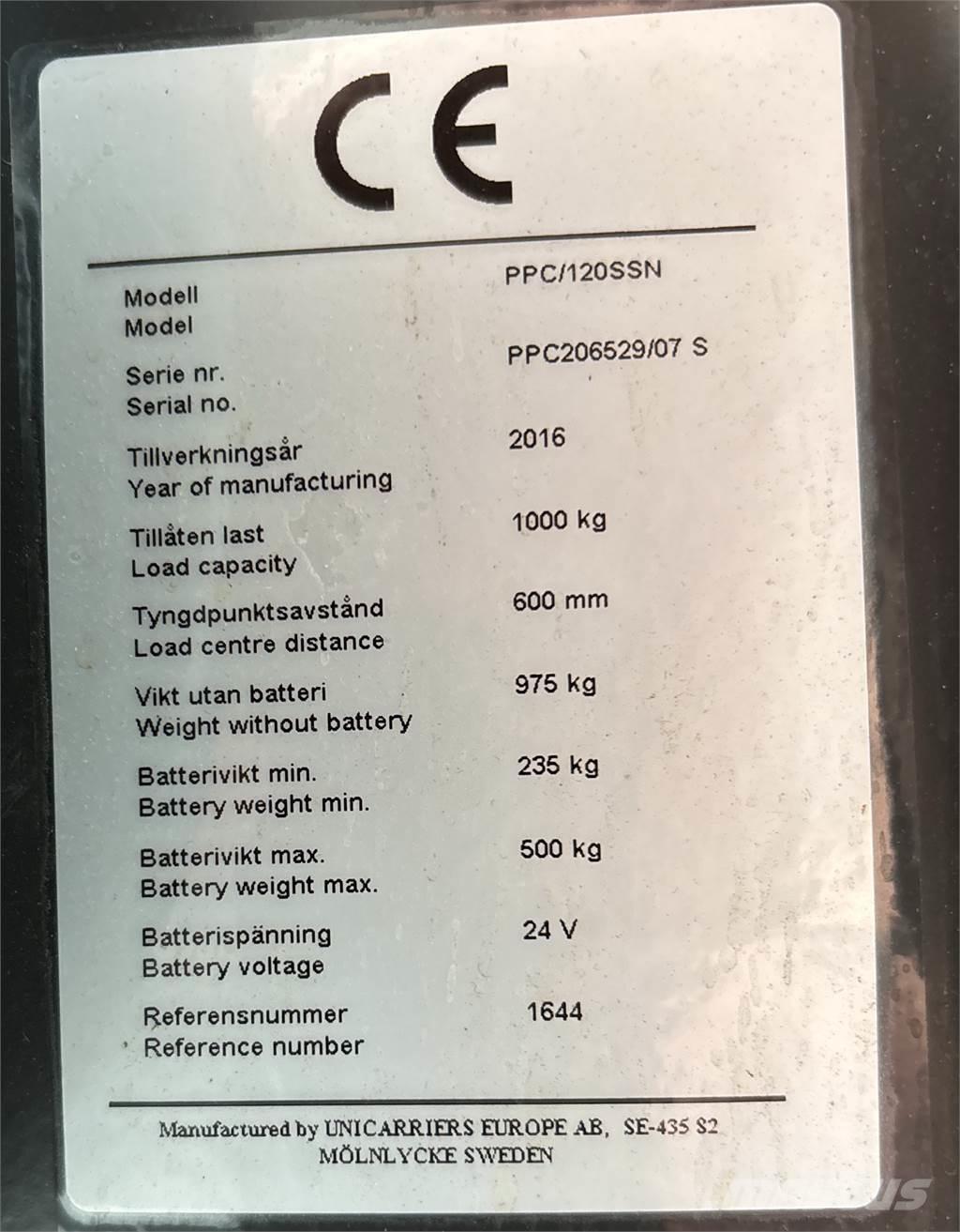 Atlet PPC120 Préparateur de commande au sol