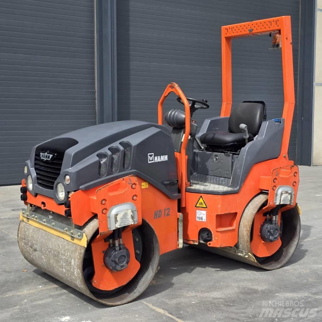 Hamm HD 12 VV Rouleaux tandem