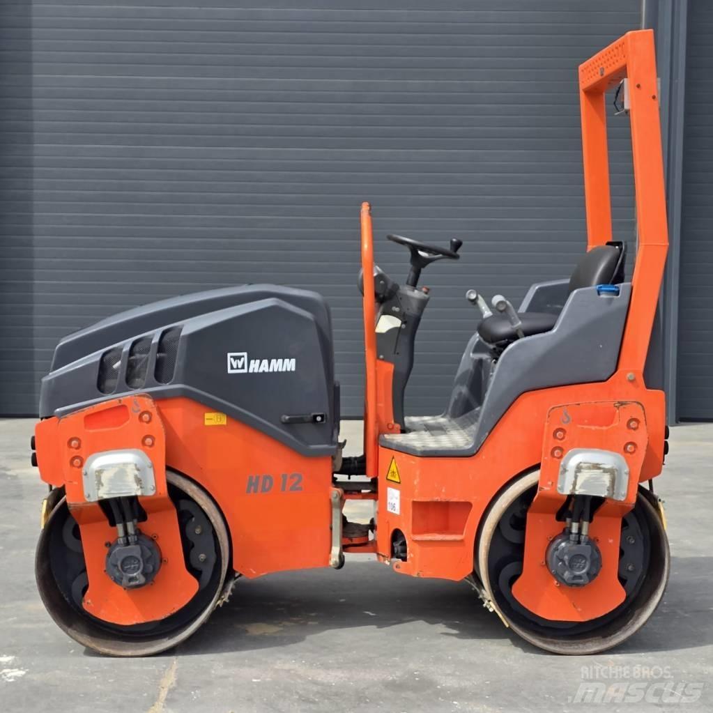Hamm HD 12 VV Rouleaux tandem