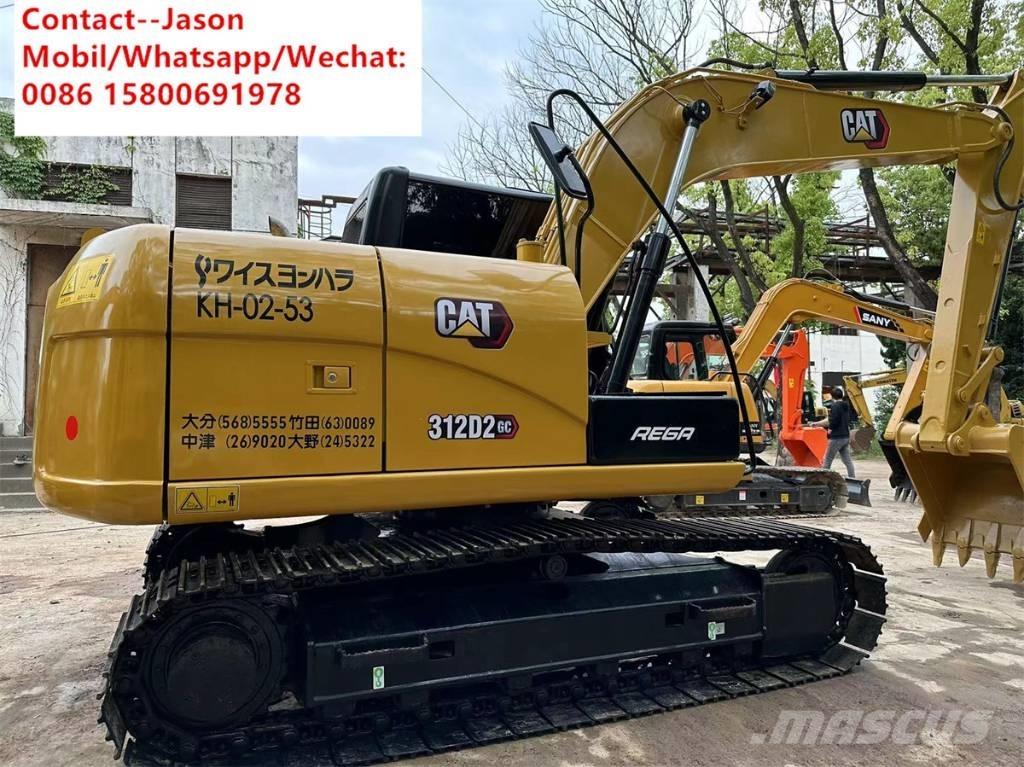 CAT 312 D2GC Pelle sur chenilles