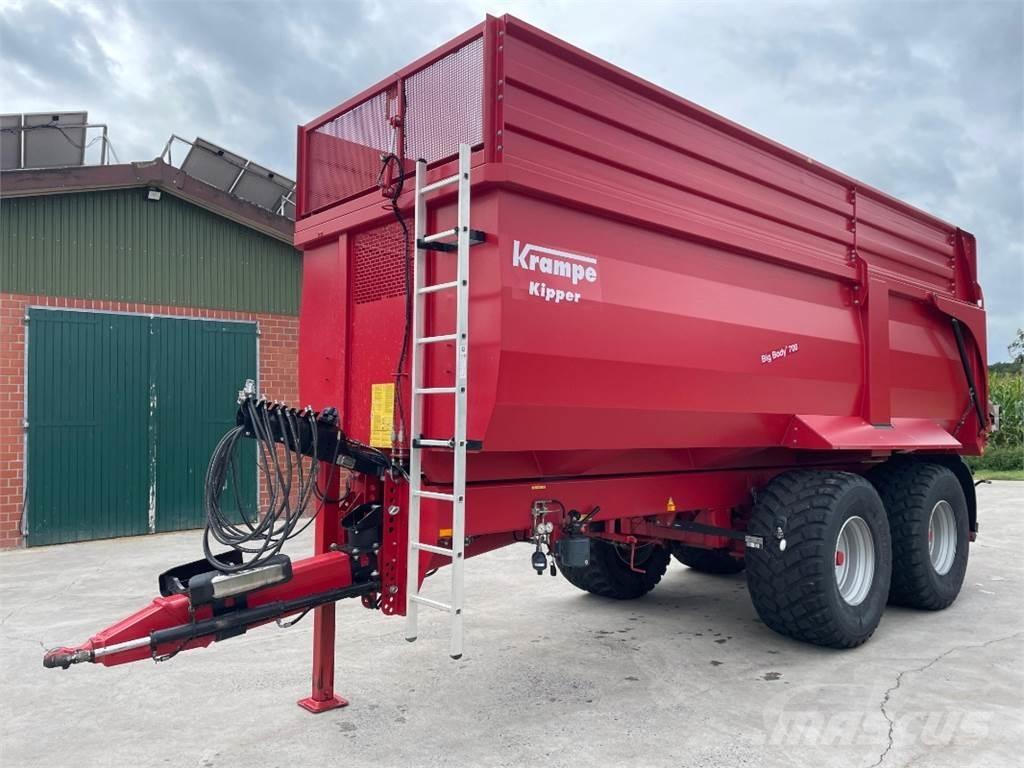 Krampe BigBody 700 Plateau à paille