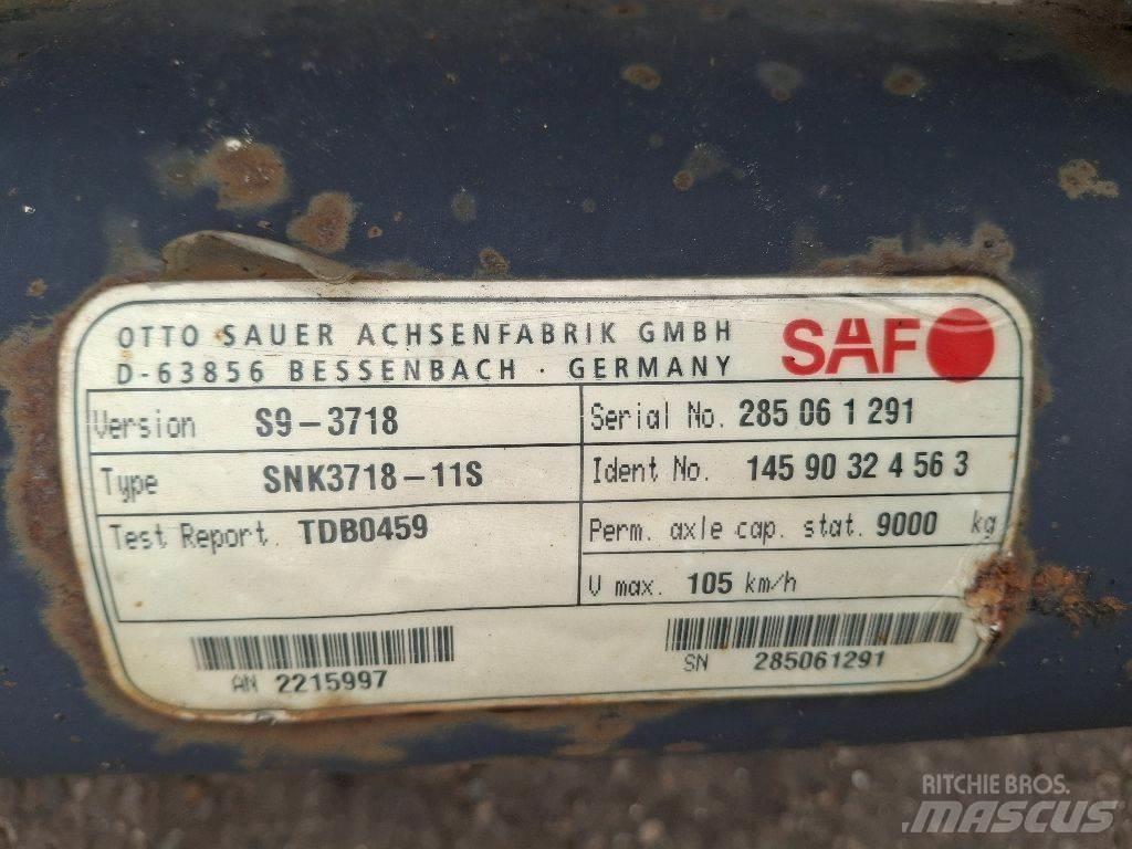 SAF SNK3718-11S Essieux