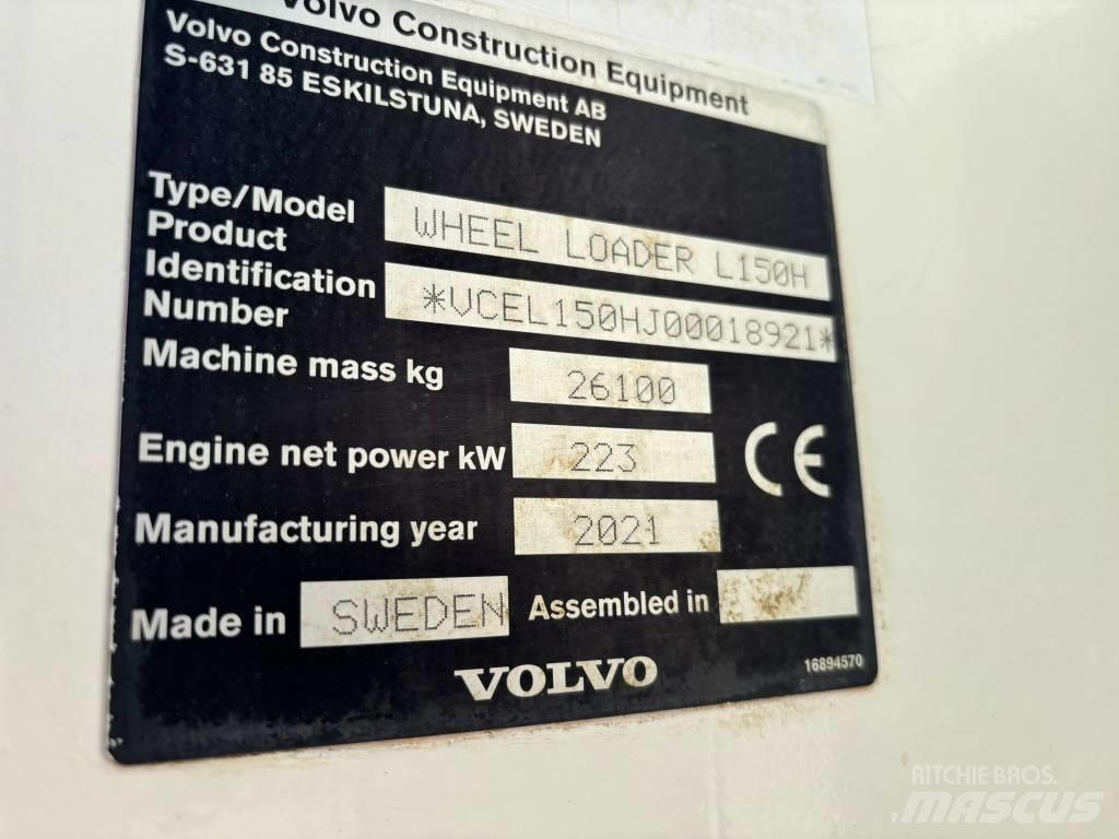Volvo Radlader L150H Chargeuse sur pneus