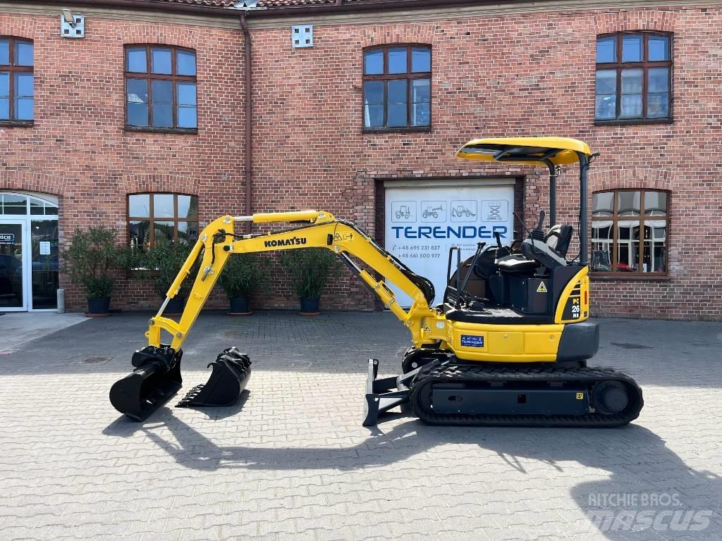Komatsu PC 26 MR-3 Mini pelle < 7t