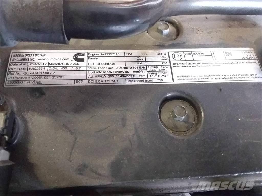 Cummins QSB6.7 Moteur
