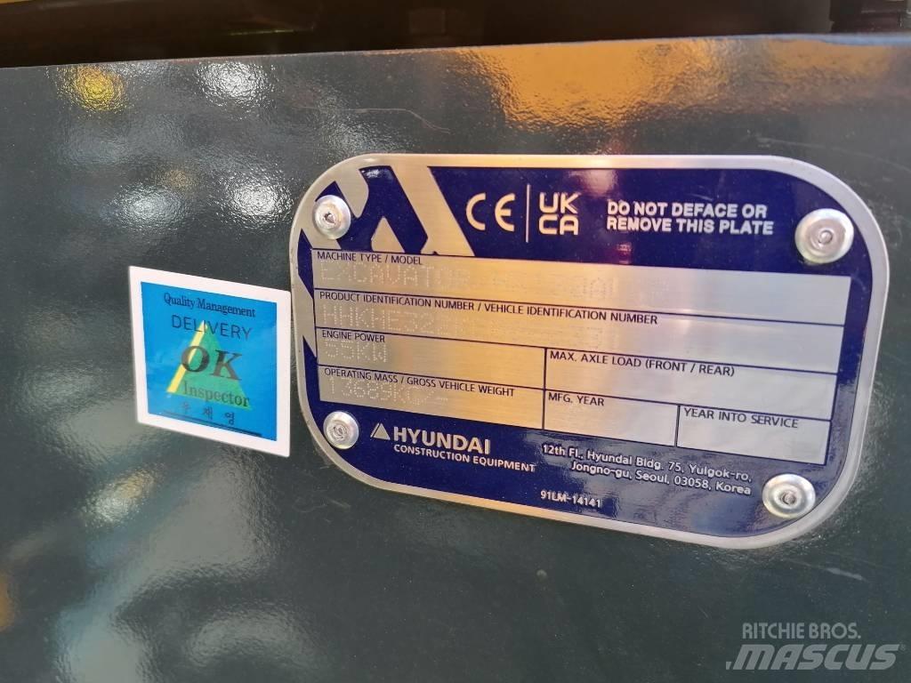 Hyundai HX130ALCR Pelle sur chenilles