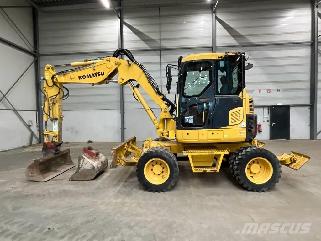 Komatsu PW 98 MR-8 Pelle sur pneus