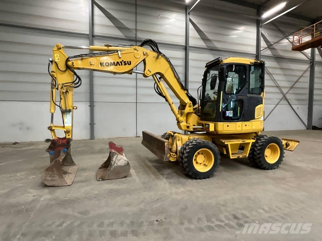 Komatsu PW 98 MR-8 Pelle sur pneus