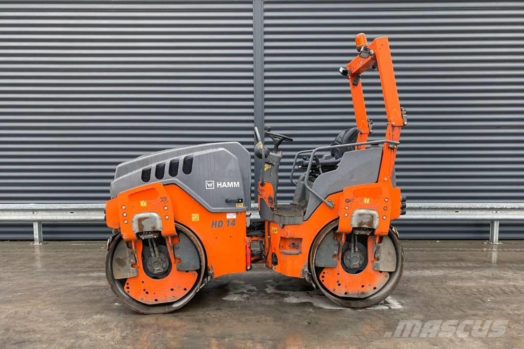 Hamm HD 14 VV Rouleaux tandem
