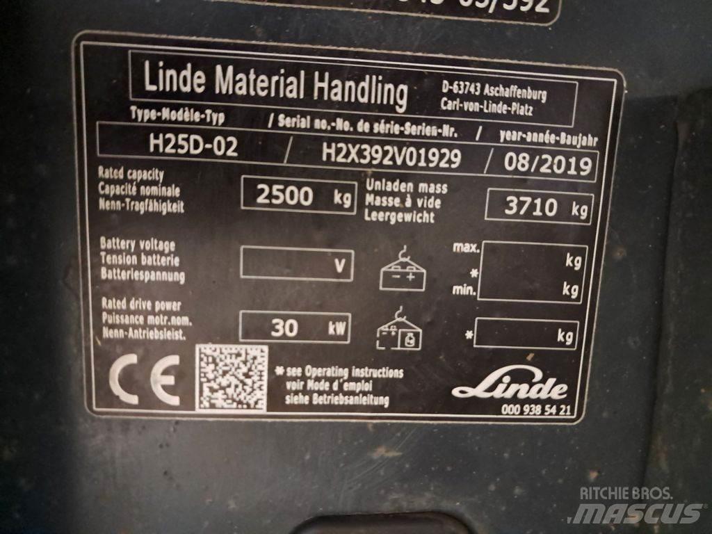 Linde H25D-02 Chariots diesel