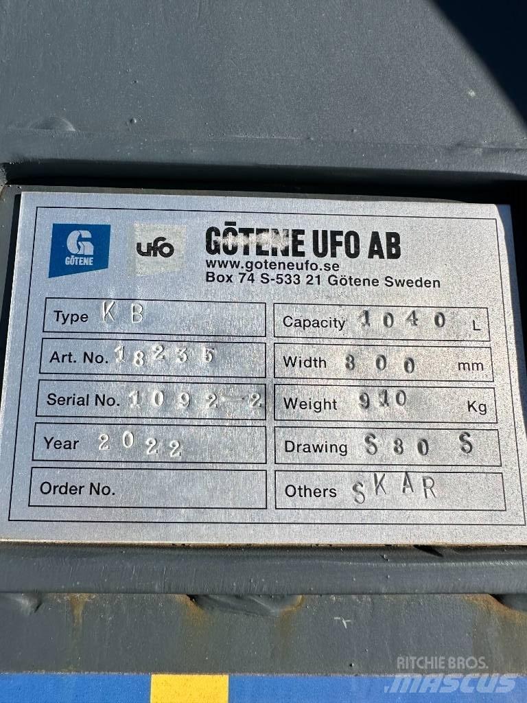 UFO KB-S80 Pelle sur chenilles