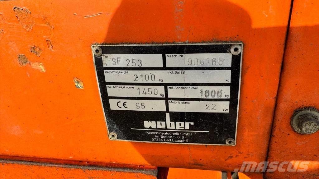 Weber SF253 Tronçonneuse pour route