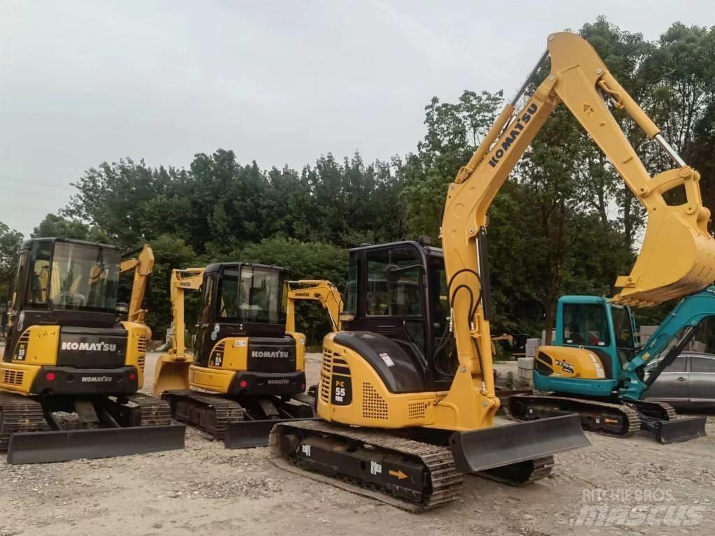 Komatsu PC 55 MR Mini pelle < 7t