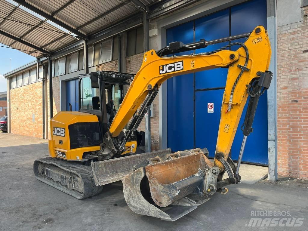 JCB 56 Z-2 Chargeur frontal, fourche