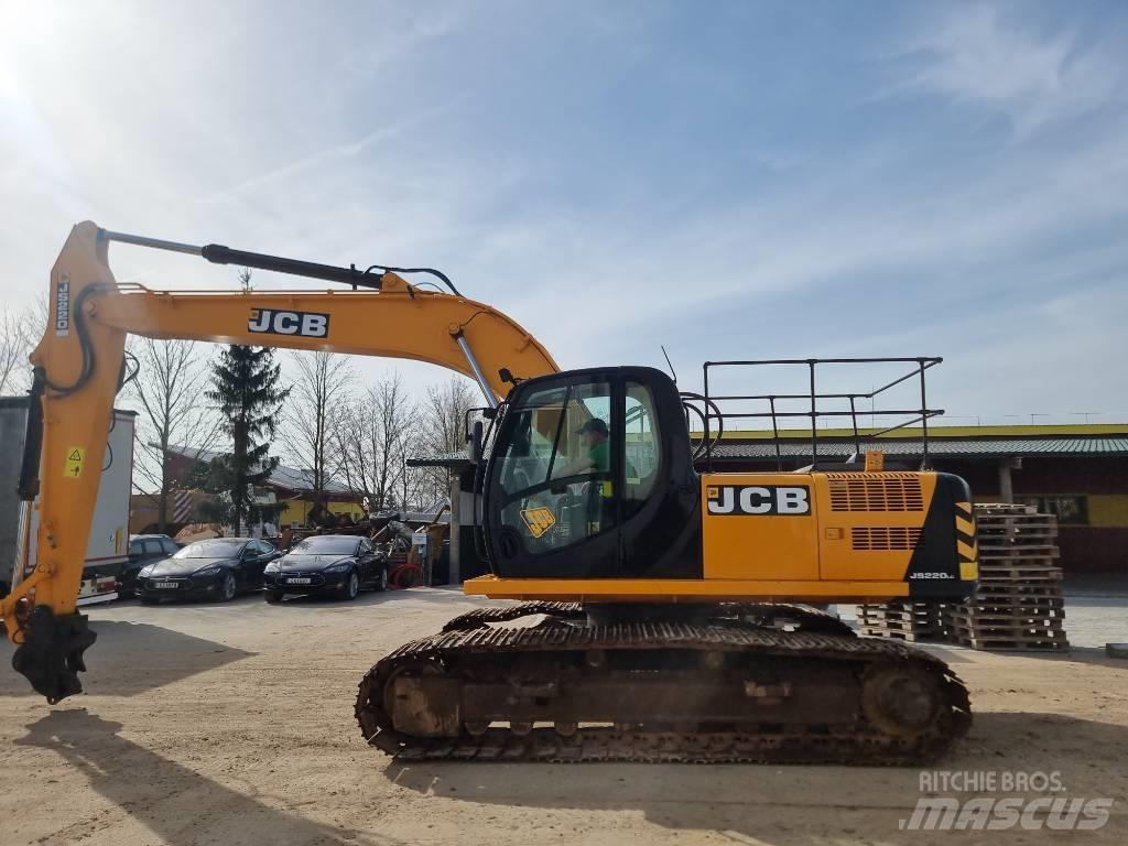 JCB JS 220 LC Pelle sur chenilles