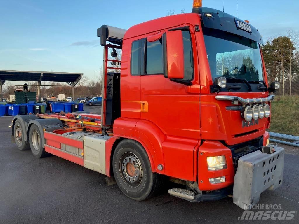 MAN TGS 26.460 LL Camion ampliroll