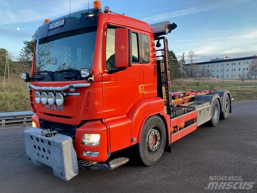 MAN TGS 26.460 LL Camion ampliroll