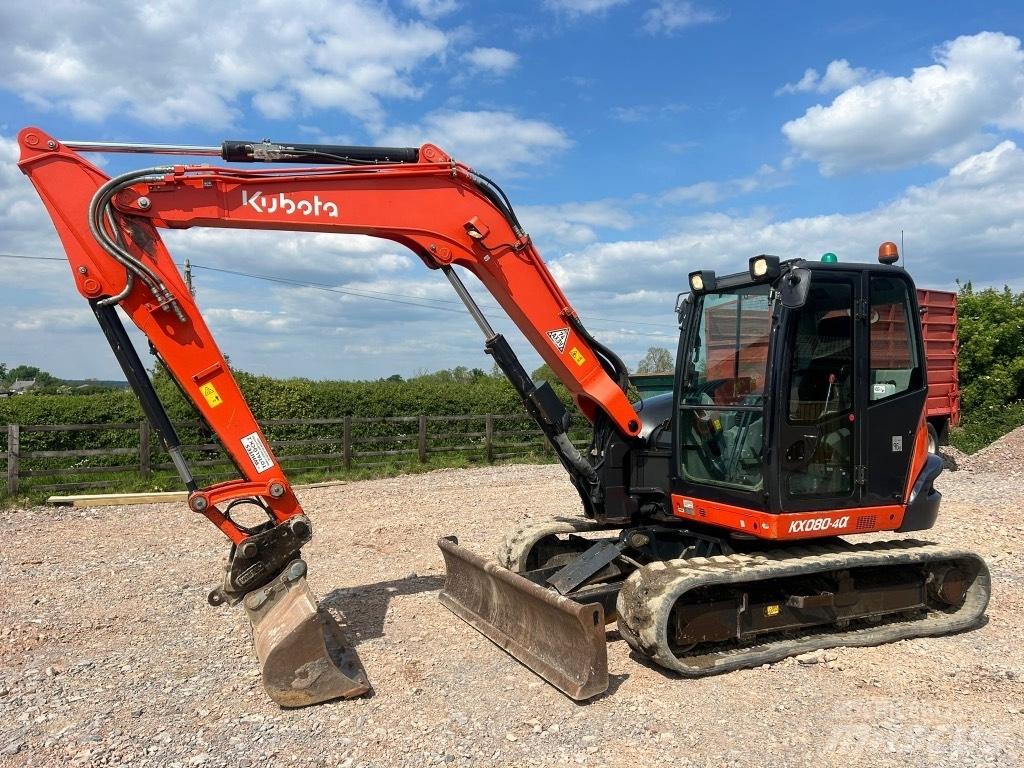 Kubota KX 80-4 Mini pelle 7t-12t
