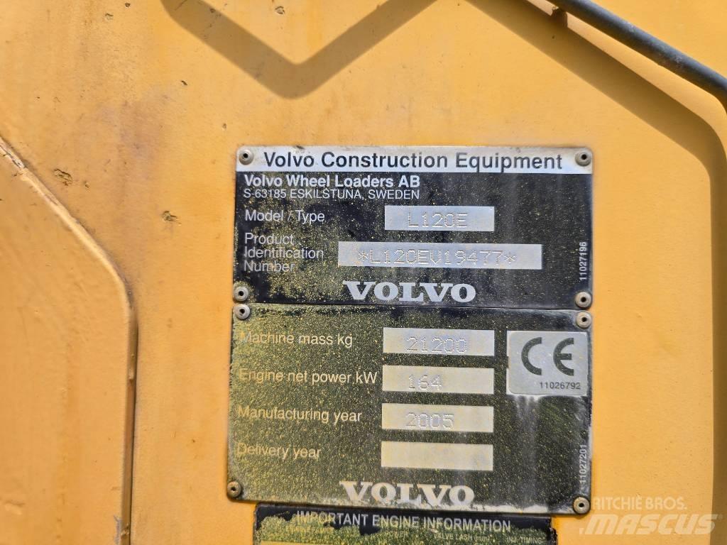 Volvo L 120 E Chargeuse sur pneus