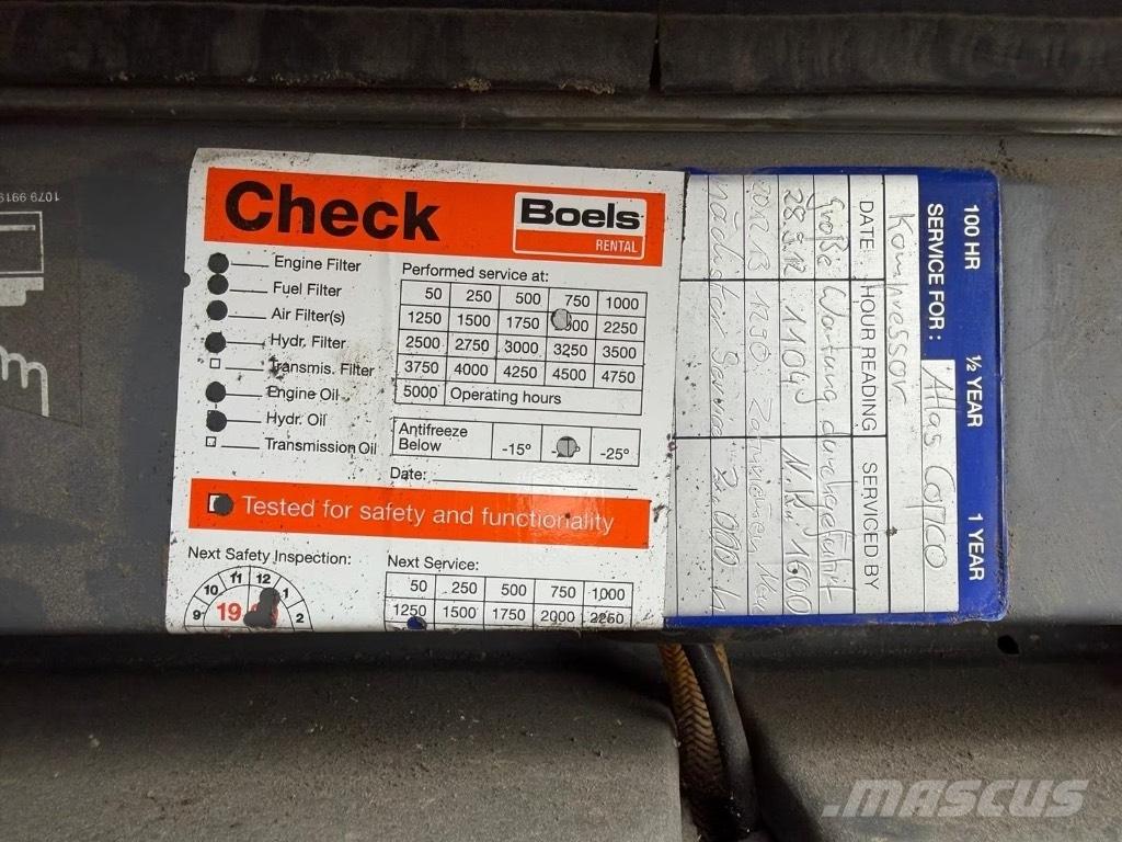 Atlas Copco XAS 57 Compresseur