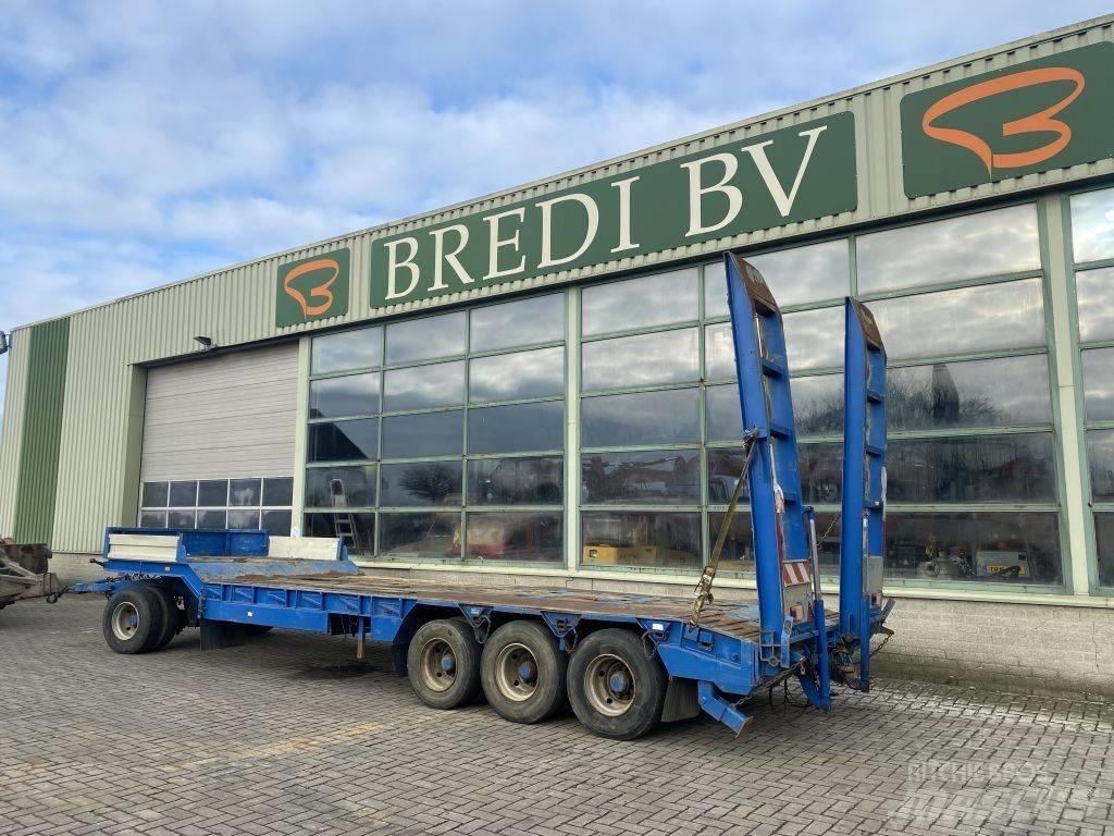  Dieplader 4 assen Remorque surbaissée