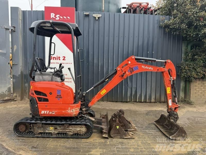 Kubota U 17-3 Mini pelle < 7t