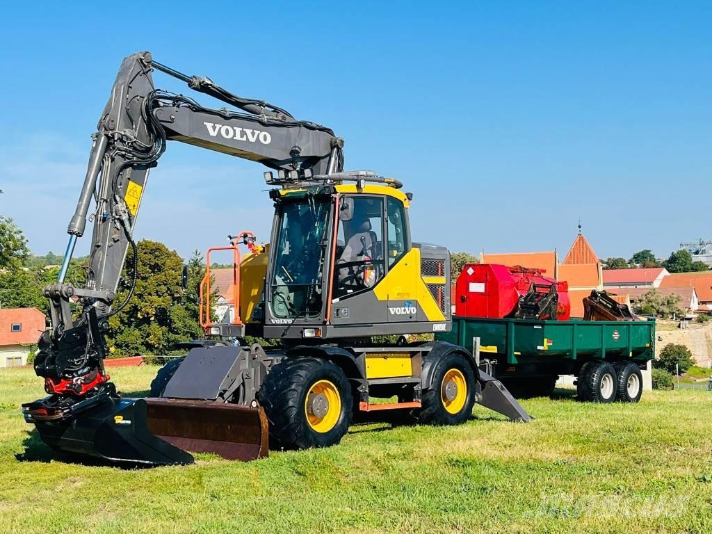Volvo EWR 150 E Pelle sur pneus