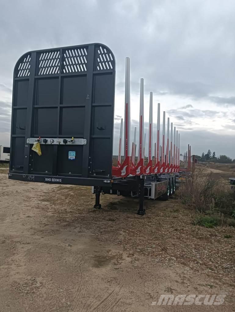  MHS Timber carrier Remorque grumière